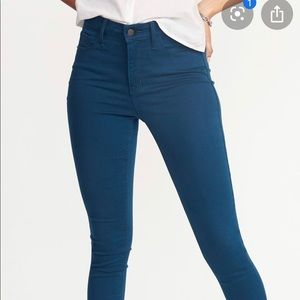 Old Navy High Rise Pop-Color Skinny Jeans